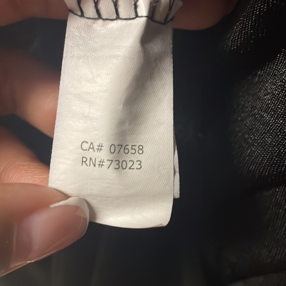 ReVamped Size Small Black Asymmetric Adjustable Strap Dress with Slit NWOT $30 - Picture 12 of 13